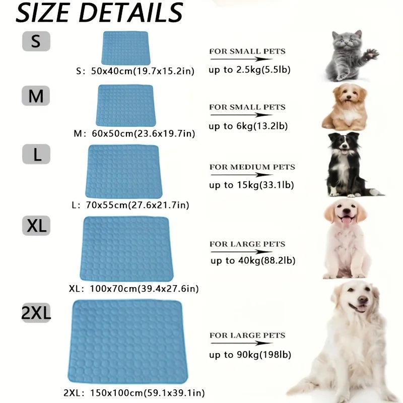 Self-Cooling Gel Pet Mat