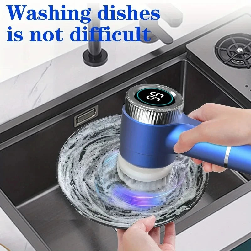 Cordless Electric Spin Scrubber