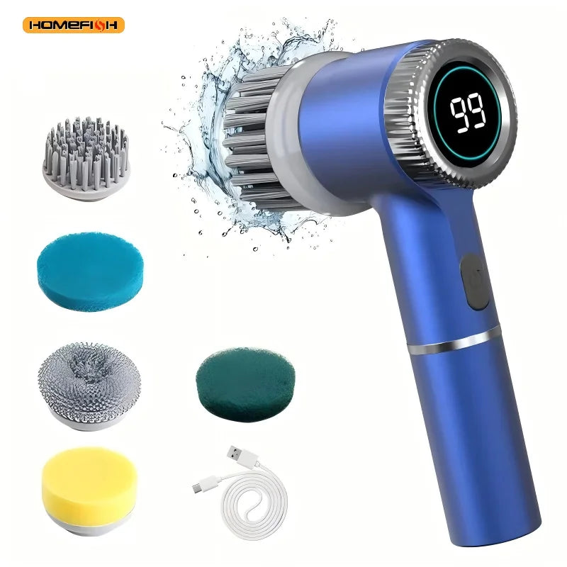 Cordless Electric Spin Scrubber