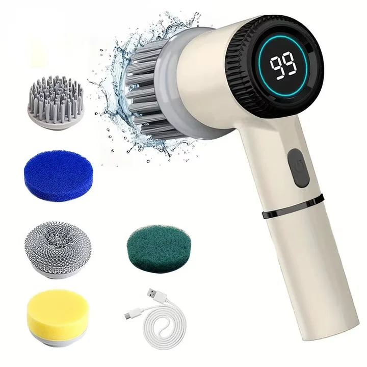 Cordless Electric Spin Scrubber